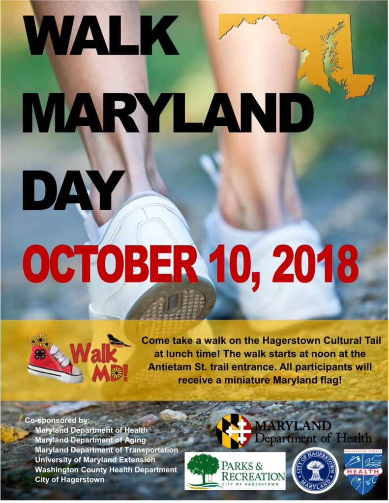 Walk Maryland Day flyer