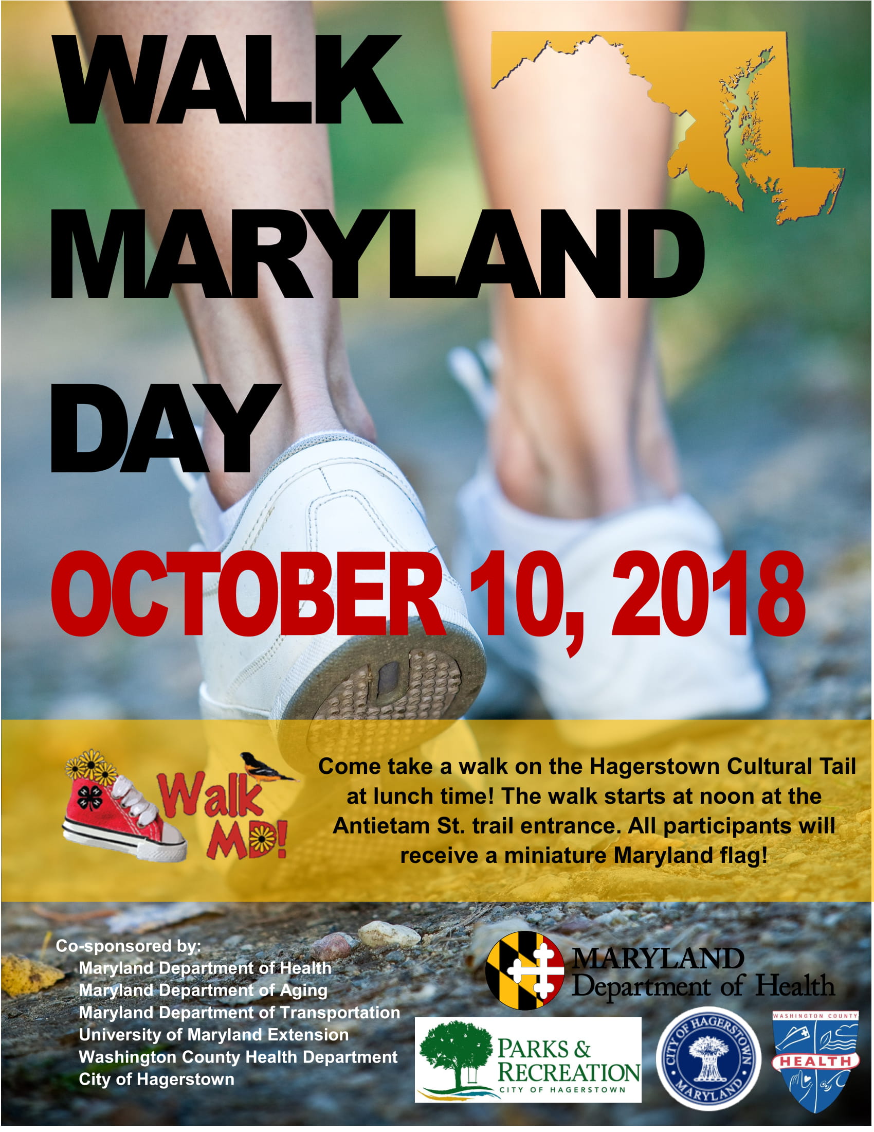Walk Maryland Day is October 10, 2018 Washington County Pathfinder